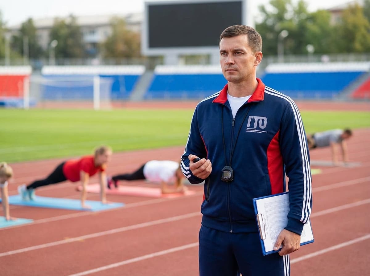 Спортивный судья для проведения мероприятий по выполнению Всероссийского физкультурно-спортивного комплекса готов к труду и обороне (ГТО)