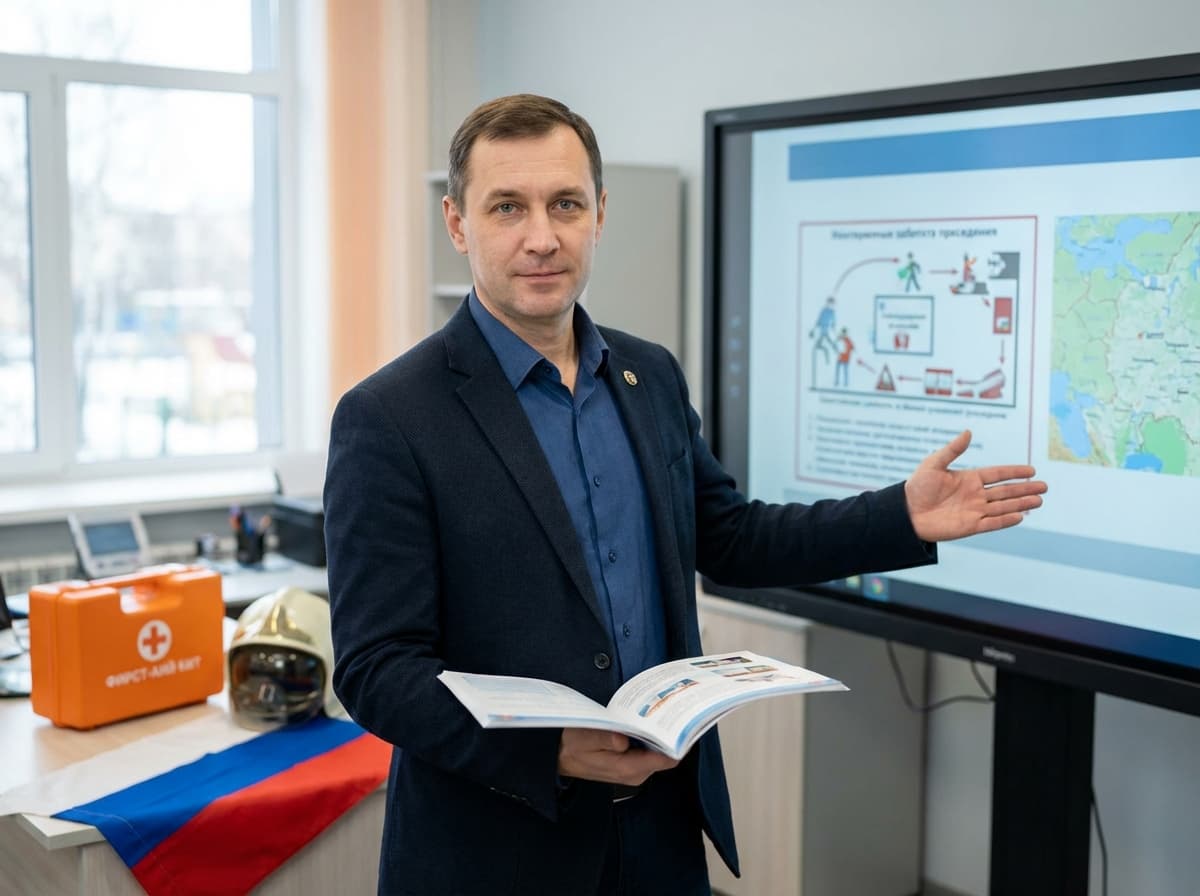 Преподаватель-организатор курса Основы безопасности жизнедеятельности