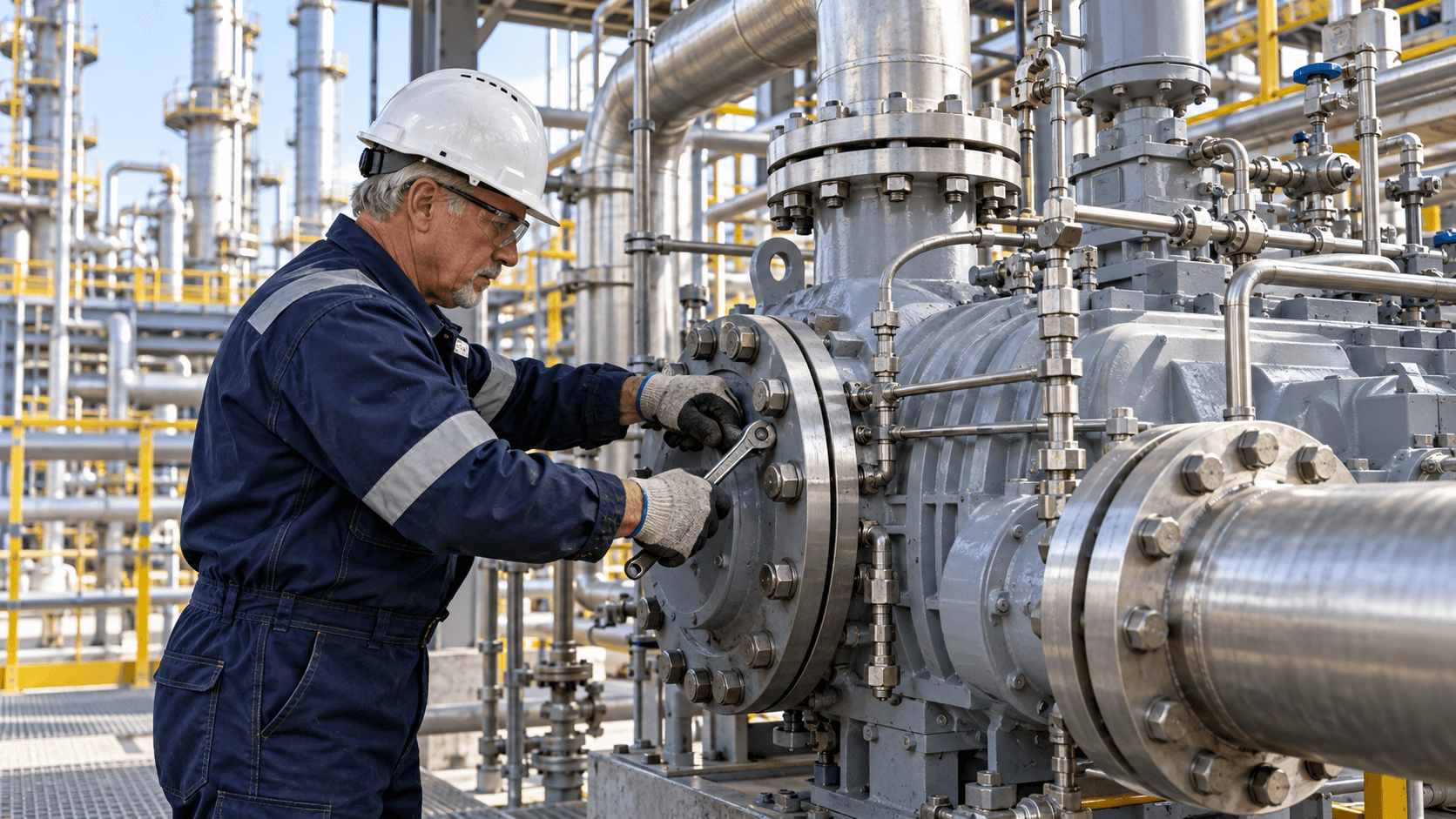 Слесарь технологических установок нефтегазовой отрасли 6 разряда